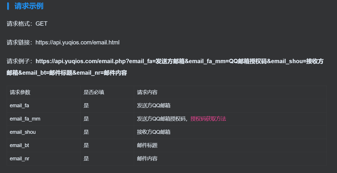QQ邮箱发送验证码API+HTML源码-趣奇资源网-第5张图片 QQ邮箱发送验证码API+HTML源码-趣奇资源网-第5张图片